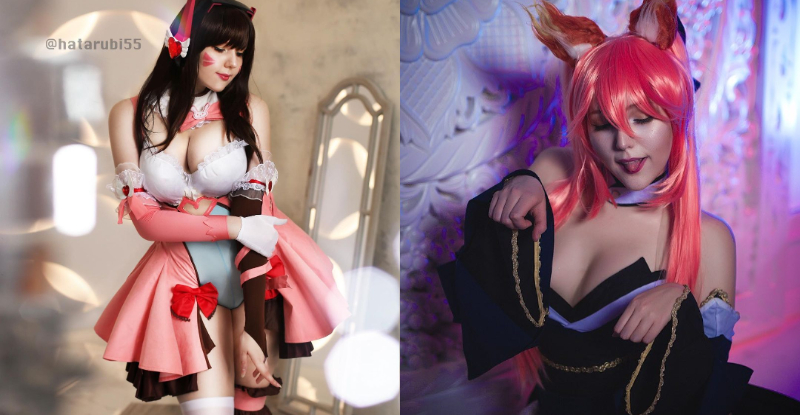 【WPT扑克】俄羅斯正妹Coser奶量滿溢　化身爆乳小妖狐銷魂撩…看一眼就受不了