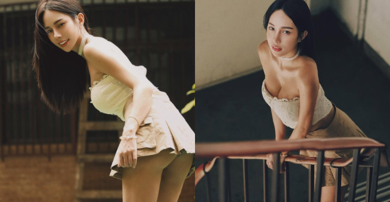 【WPT扑克】短裙正妹「李尾巴」上下齊發，「美乳加美臀」畫面超犯規！