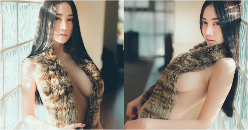 【WPT扑克】「皮草遮奶」新時尚！泰國正妹小兔脫衣大絕放出 「垂墜美乳」讓人看呆！