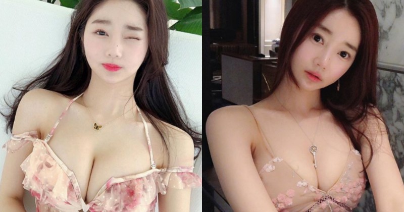 【WPT扑克】洋裝太肉色快分不清「巨乳在哪裡」 韓國網紅「三頭身比例」讓人眼睛發光啦！