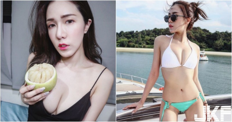 【WPT扑克】溝好深！白嫩「比基尼正妹」太兇啦！「渾圓美乳」跟柚子一樣飽滿！