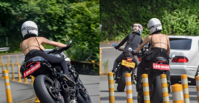 【WPT扑克】美背重機騎士超巨側乳炸出　這會讓用路人無法專心吧？