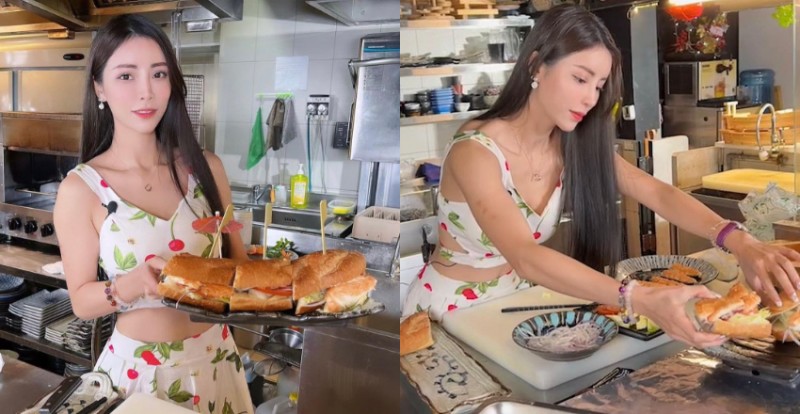 【WPT扑克】絕美御姐「Angel Liya 莉亞」化身小廚娘做料理　網友：廚師也能吃掉嗎