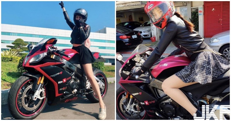 【WPT扑克】好辣！路上重機正妹「長腿超逆天」，不科學比例「脫掉還有渾圓美乳」！