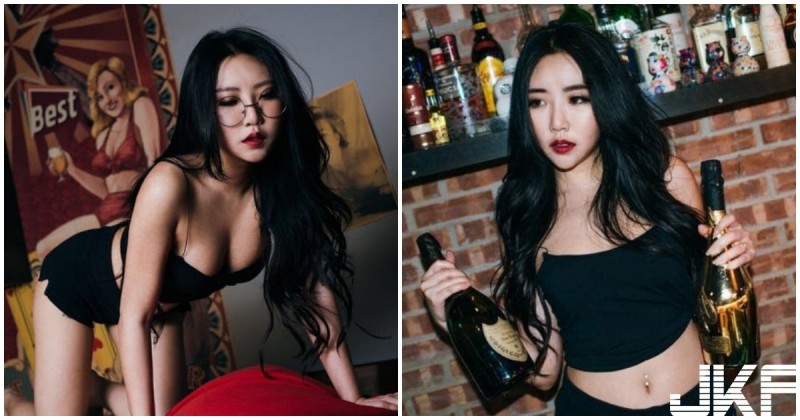 【WPT扑克】台中最辣餐酒館老闆娘！養眼美乳加美尻，客人都看暈了！