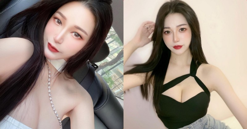 【WPT扑克】白皙正妹「小麻煩」深溝好長呀，「精緻五官」讓人著迷！