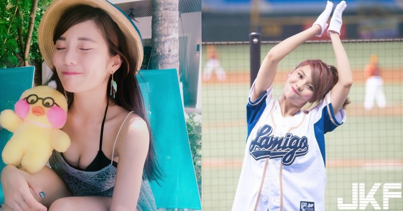 【WPT扑克】Lamigo正妹「琳妲-林羿禎?」甜蜜蜜為你打氣～初三正能量融化粉絲的心！