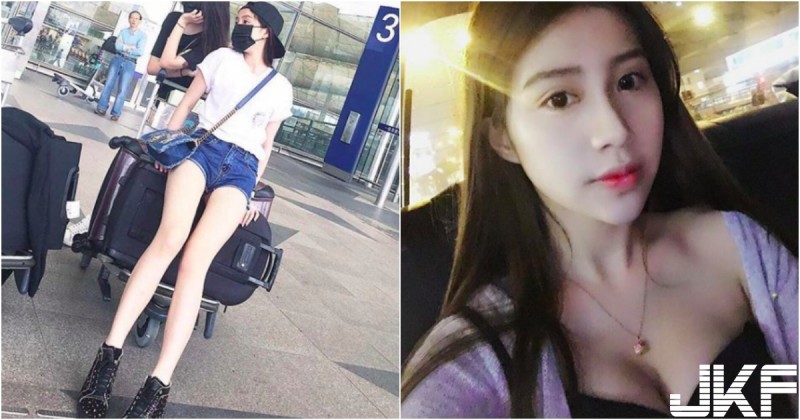 【WPT扑克】機場驚見「逆天長腿妹」！修長美腿引人瘋狂！肉搜出來是個「美乳正妹」！