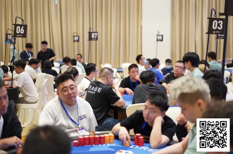 【WPT扑克】DPC圆梦杯｜危邵坚领衔16人晋级主赛决赛，唯一女选手章艺以120w记分牌成功晋级