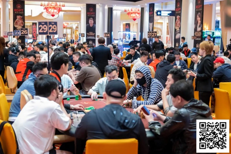 【WPT扑克】红龙杯夏日济州站泡沫破碎！236人相互挤压让卓大洁成139人奖励圈泡沫！明日39人再战争夺FT席位！