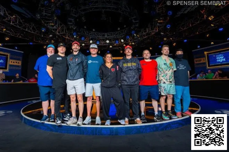 【WPT扑克】2025WSOP | 主赛9人决赛桌已成，Leo Margets成30年来首位打进FT的女选手