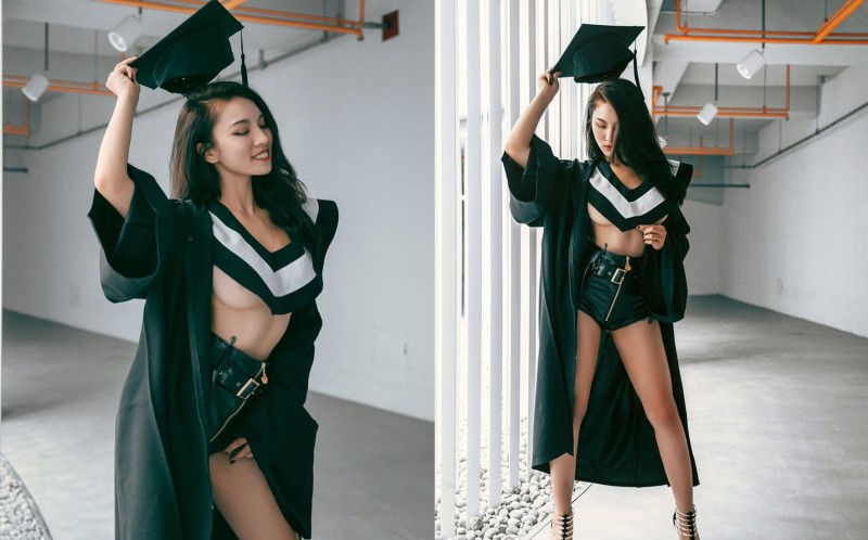 【WPT扑克】最胸學士照！高科大女大生Effi「南半球炸裂」比例超犯規　網：想和你當同學