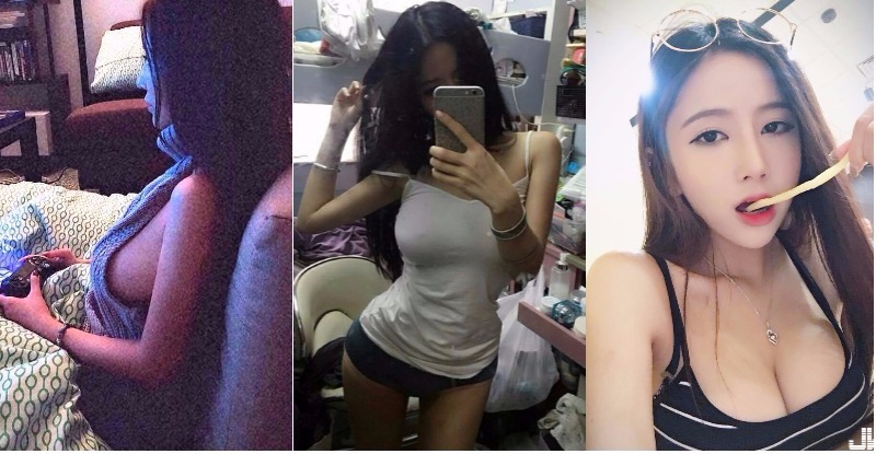 【WPT扑克】巨乳小隻馬「狂露側乳」打電動！微透吊嘎下的「超立體車頭燈」太兇猛…