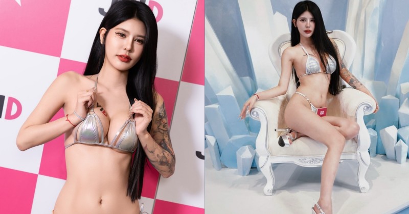 【WPT扑克】170cm高挑長腿美人「莫莫」火辣現身TRE！豐滿爆乳竟被塞千元鈔票！