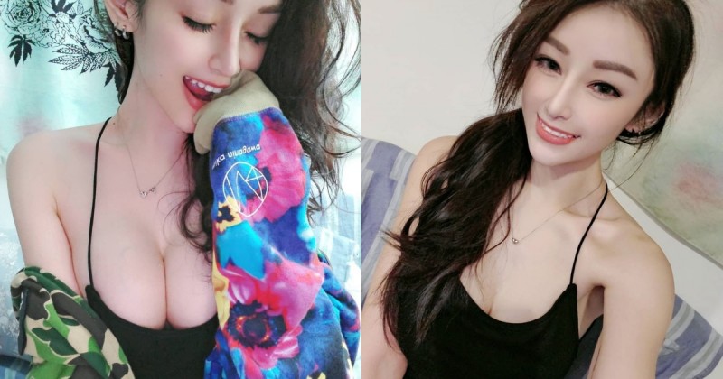 【WPT扑克】這細肩帶太狂！「白嫩巨乳正妹」豐滿程度太霸氣，連小鹿都把臉塞到雪白溝溝裡⋯⋯