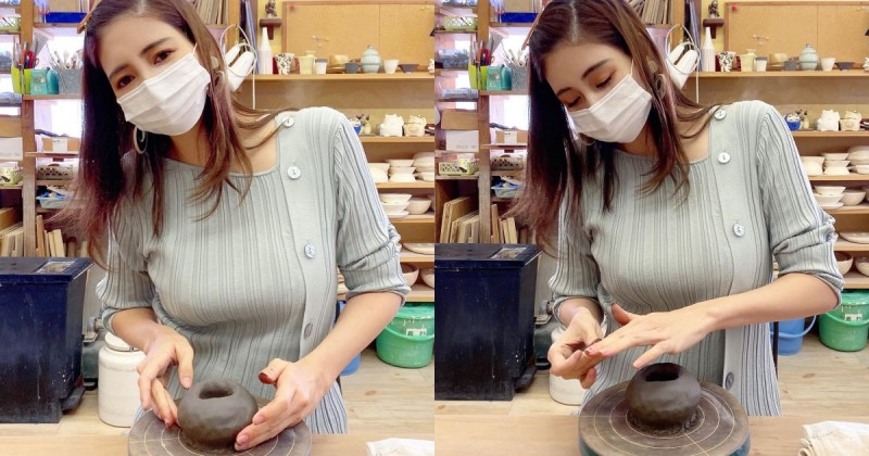 【WPT扑克】陶藝教室驚見「氣質美乳妹」，暗藏在衣服下的「飽滿形狀」比手拉胚還要圓潤！