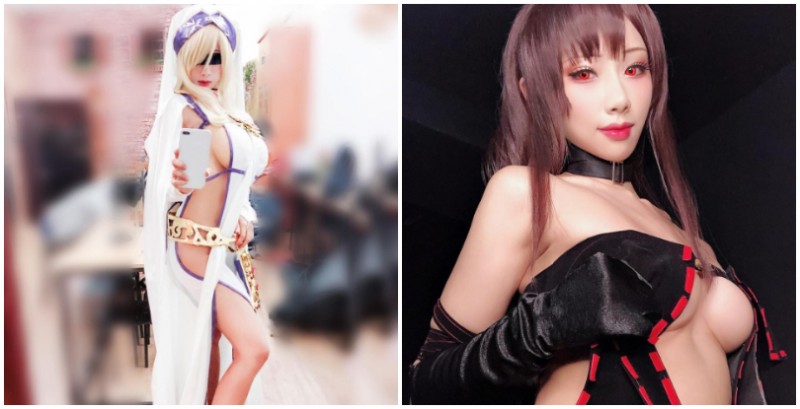 【WPT扑克】哥布林殺手也能神還原？「巨乳Coser」雨波側面簍空服，完美還原色氣破錶的劍之聖女！