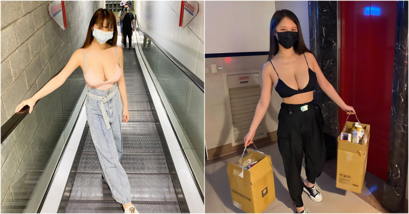 【WPT扑克】一眼認出！網瘋傳「Costco口罩正妹」事業線太強大！飽滿的視覺有夠震撼啊…