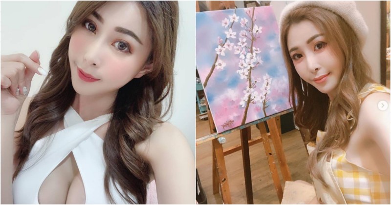 【WPT扑克】美女畫畫就是賞心悅目！氣質女神「艾比」性感火辣的外貌下是才華洋溢的心～