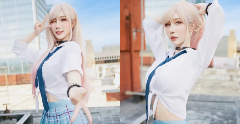 【WPT扑克】甜美女神初次挑戰Cosplay　化身「喜多川海夢」展現制服魅力