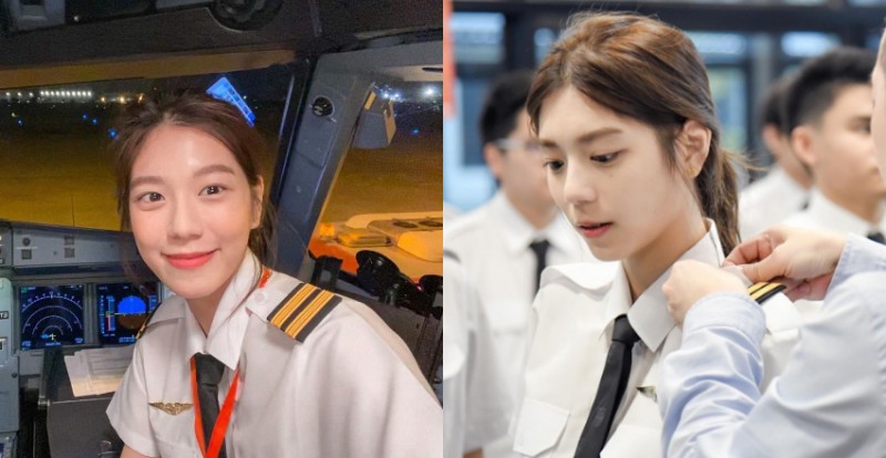 【WPT扑克】沒開玩笑！超甜「正妹機師」美貌稱霸航空界　網友：想跟她雙飛