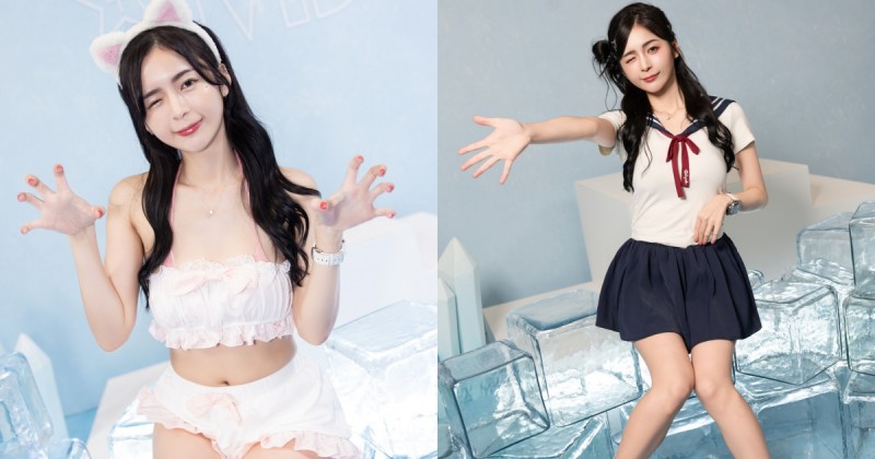 【WPT扑克】JVID代言人「辰辰」萌殺全場，甜美笑容白嫩美體讓粉絲深陷戀愛！