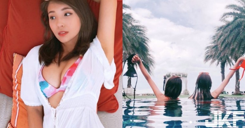 【WPT扑克】捕獲！野生「爆乳空姐」泰國耍性感，和姐妹「正面大解放」網友暴動跪求轉身！