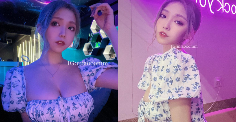 【WPT扑克】「大眼正妹」洋裝下的辣體超叛逆，坦出「暴力雙峰」點亮餐酒館