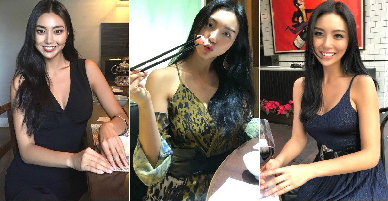 【WPT扑克】正妹深V大露「深邃事業線」，內建「飽滿奶球」兇狠到快衝出邊際啦！