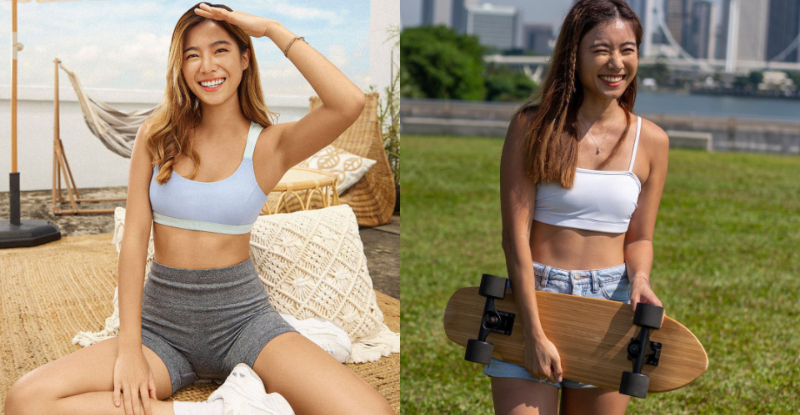 【WPT扑克】河堤驚見「天然正妹」玩滑板，「燦笑下的火燙腹肌線」讓人哈翻