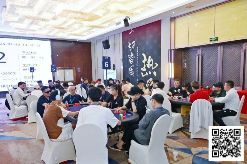 【WPT扑克】IPG选拔赛九华山站 | 第三轮结束，潘宇文发挥依旧神勇，携1230万记分领衔8人开启明日终极一战！