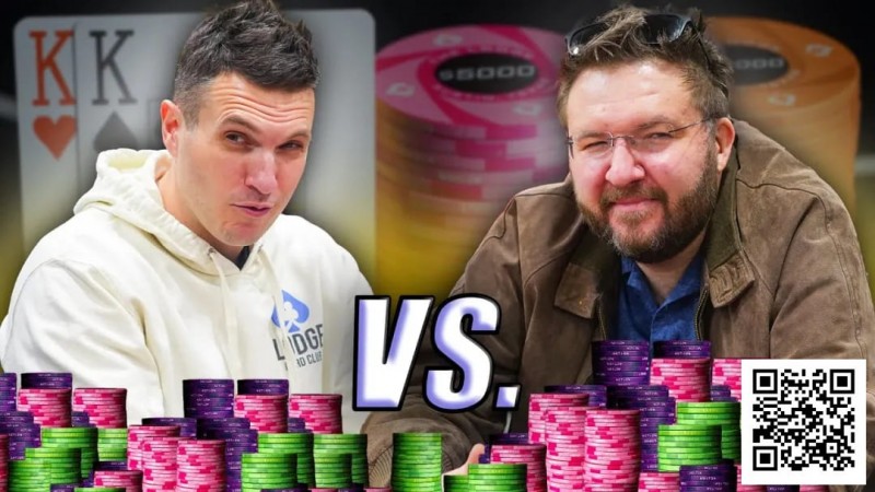 【WPT扑克】反转再反转！从翻前4bet到河牌all in，口袋7大战同花JT