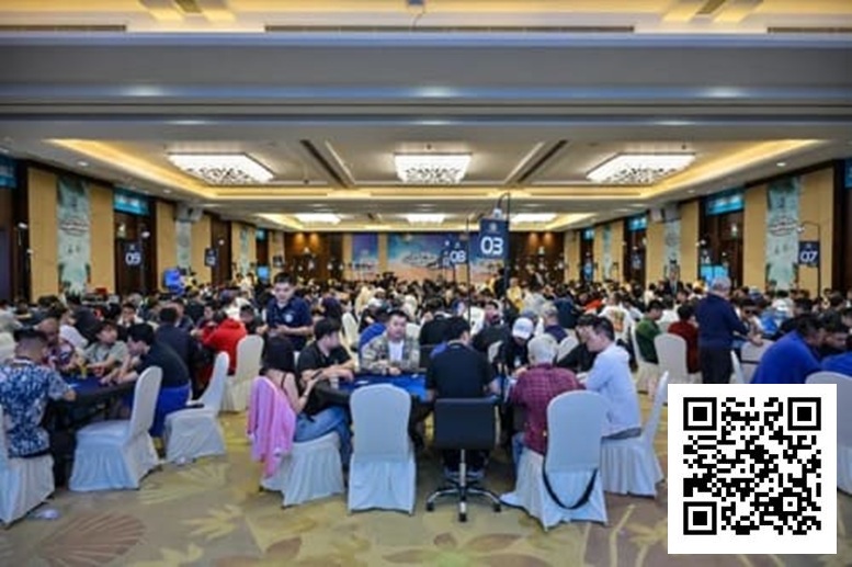 【WPT扑克】2025CPG三亚总决赛｜又是一笔浓墨重彩！主赛事4211人次参赛再成4字头记录！1433人晋级第二轮明日争夺入围圈名额！