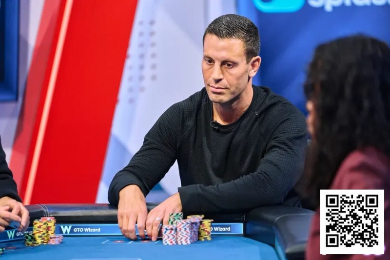 【WPT扑克】真勇啊！面对盖哥的河牌全压，他拿着中对就敢抓鸡