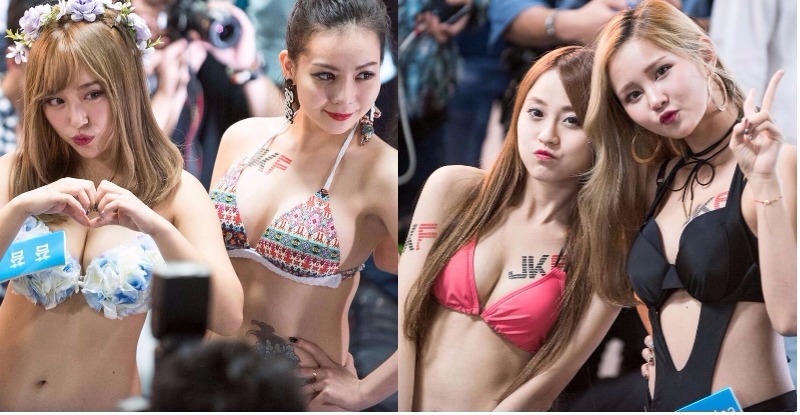 【WPT扑克】朝聖之路！TSE女神最強美體性感出巡，「乳波連環」掃射現場民眾擠爆！