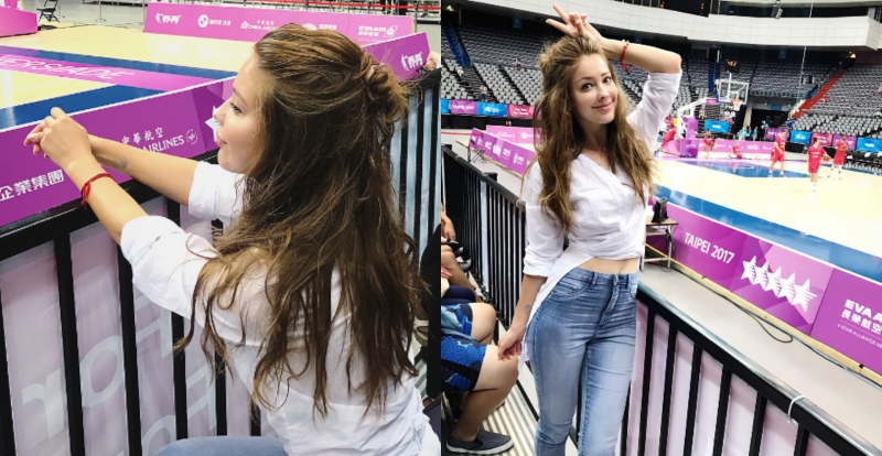 【WPT扑克】世大運最美加油團！「俄羅斯正妹」扭腰擺臀為選手打氣　離鄉背井愛台灣