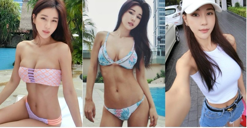 【WPT扑克】讓人抓狂！妹子挖空背心展現「過人乳量」，露出「飽滿大奶」溢出螢幕外啦…