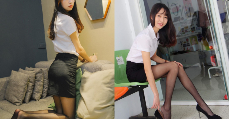 【WPT扑克】超反差！甜美護理師「柔柔Jojo」假日兼差外拍模特，黑絲襪加翹臀曲線太銷魂！