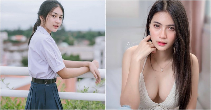 【WPT扑克】學生妹的大突破！清純妹子下課後「大奶露出」 超小背心奶奶解放！