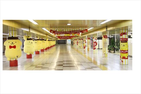 【WPT扑克】大量布丁狗出現在新宿車站，軟萌形象好治癒