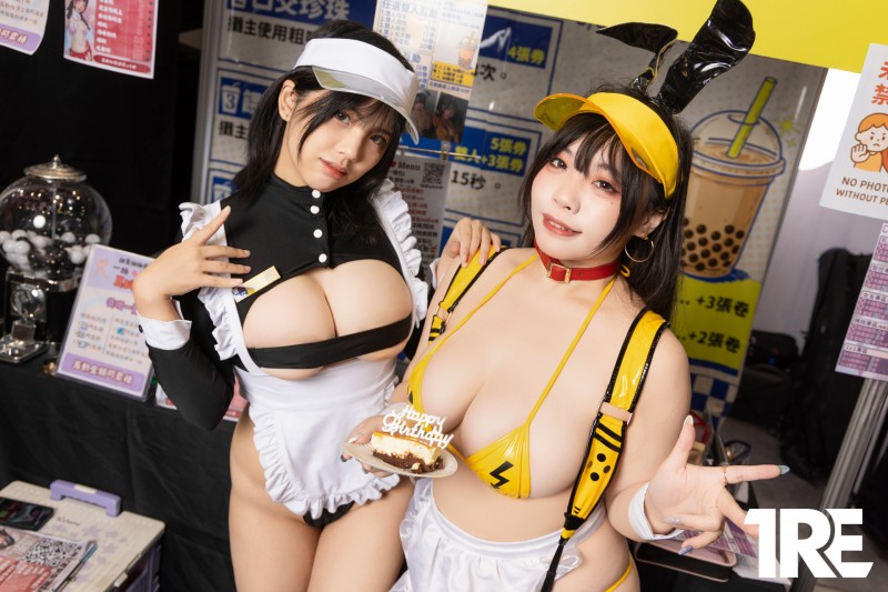 【WPT扑克】乳香四溢！2025TRE「JVID 創作者攤位」盛況直擊　超邪惡「美乳視角」渾圓雙球藏不住