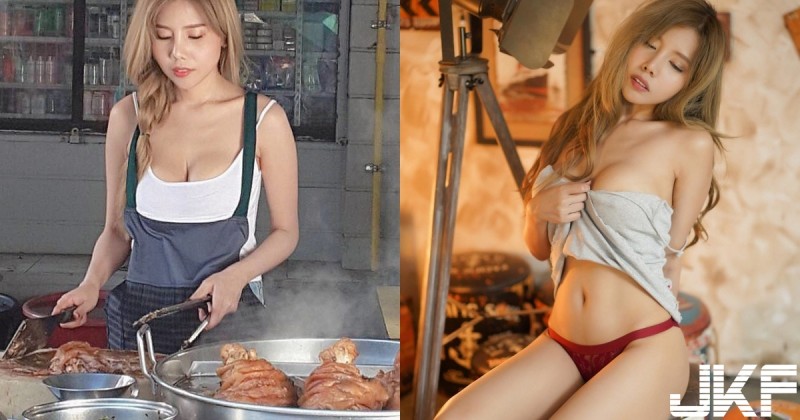 【WPT扑克】上班賣肉下班賣奶！色氣「小吃部老闆娘」一雙巨乳打天下，「圓圓滿滿」完全凍未條啊…