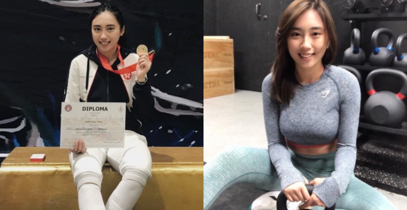 【WPT扑克】香港擊劍選手「文毅施」面罩脫下原來是個清秀正妹　還有飽滿好身材