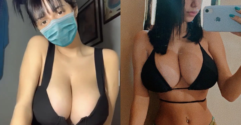 【WPT扑克】欠搜！「巨乳口罩妹」不露臉挺奶自拍　傳送門一開長相也跟著曝光