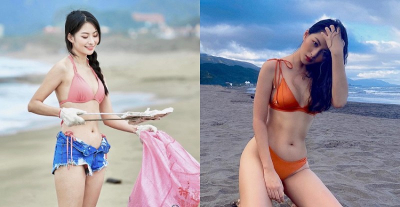 【WPT扑克】氣質女神「Chi hsiang 綺湘」比基尼火辣淨灘　公益活動不落人後