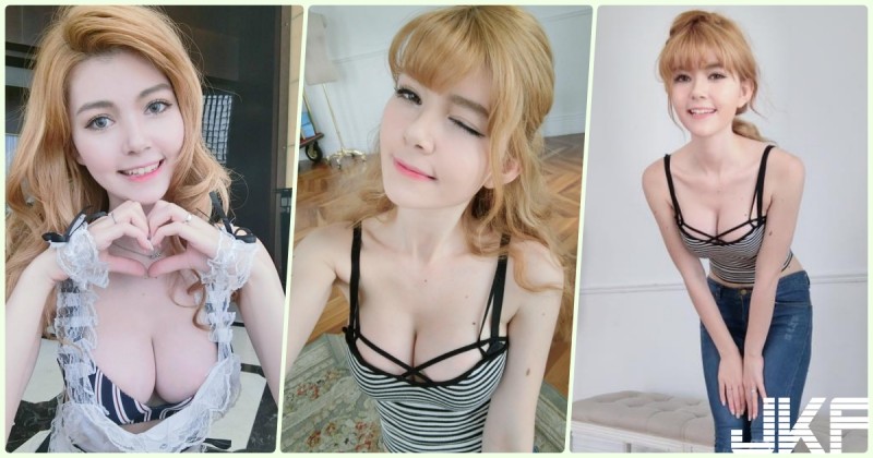 【WPT扑克】街頭捕捉「金髮火辣正妹」那乳量好凶悍！滿滿的「惹火畫面」真的好養眼啊…