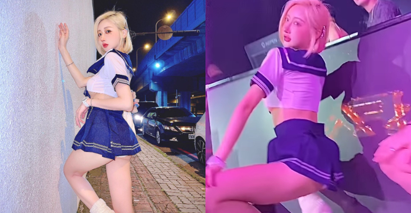 【WPT扑克】不良JK「葉妮妮」台中夜店搖落，「電動馬達」狂洩邪惡春光！