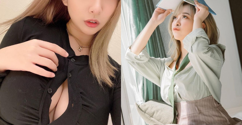 【WPT扑克】「嵐芯語」巨猛美奶隨時開炸，扣子頂不住　網友安慰：「這樣扣才對」