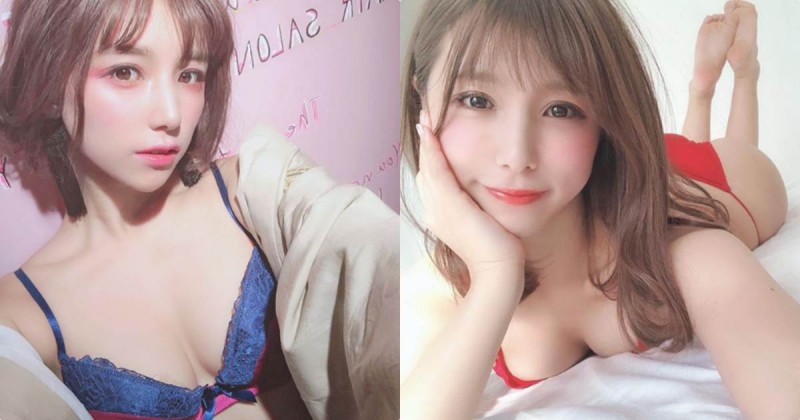 【WPT扑克】櫻花妹「夏本あさみ」躺床誘惑，美乳胸型直接被透視！