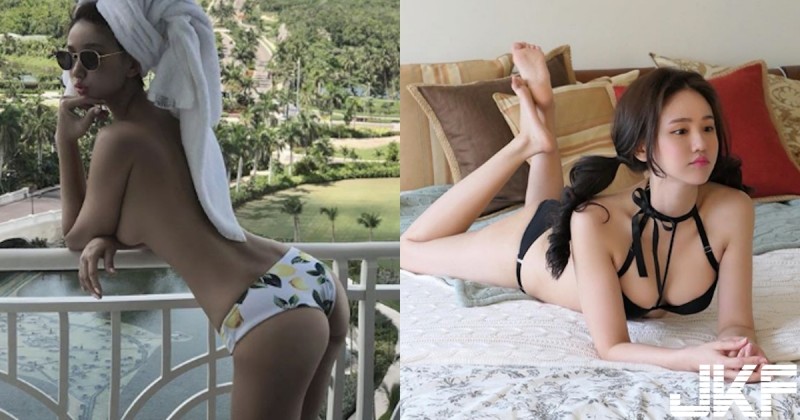 【WPT扑克】衣服是什麼不知道！「大奶姊姊」陽台直接曬性感，底下泳池視野超好什麼都看光光啦！